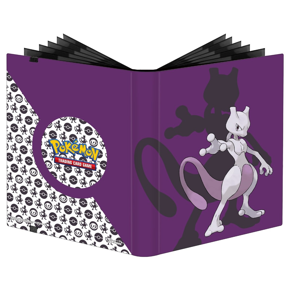 Ultra Pro - Mewtwo 360 Card Portfolio (9 Pockets per side, 18-Pockets per Page, 20-Pages)